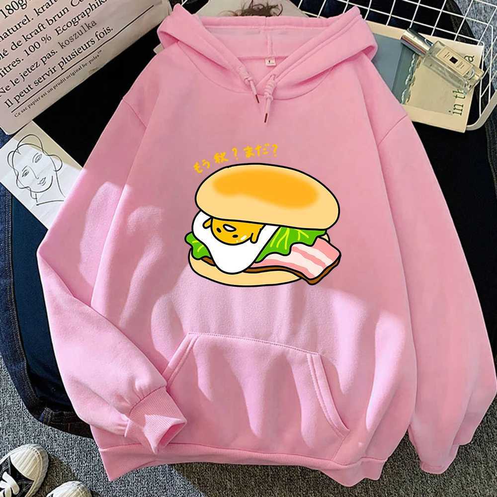 Sudaderas con capucha para hombre Sudaderas Gudetama Sudadera con capucha Moda Mujer Harajuku Estética Gráfico Divertido Kawaii Sudaderas con capucha Unisex Dibujos animados Casual Sudaderas Ropa