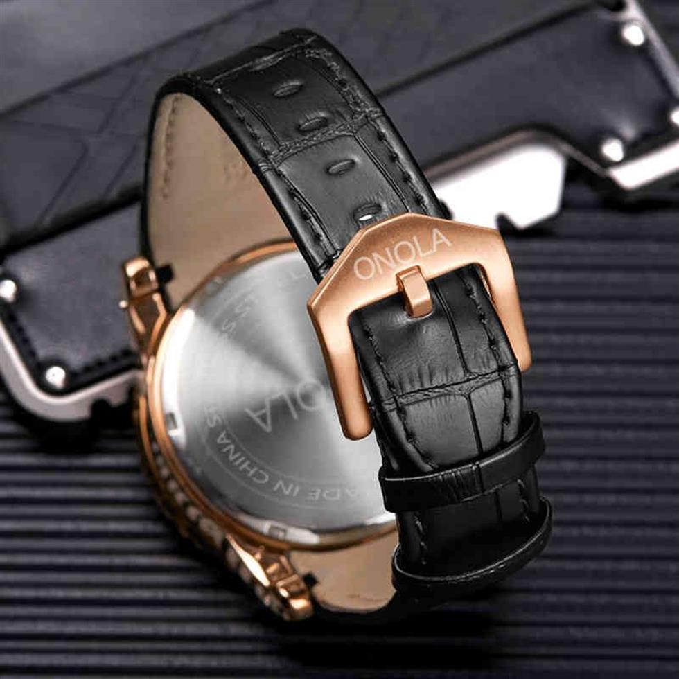 2020 새로운 패션 레트로 시계 남자 소프트 푸 가죽 손목 시계 블랙 나이트 다이얼의 시계 스포츠 클록 reloj hombre226p