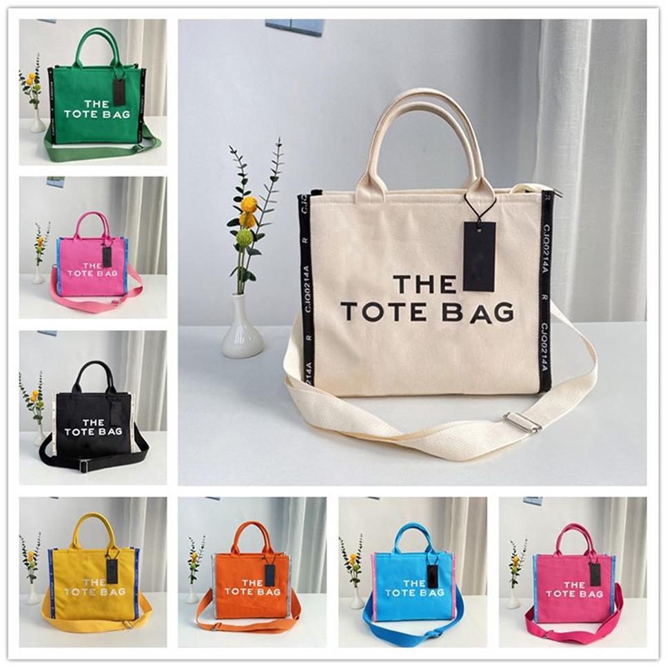 Torby na zakupy torba Marc Tote Bag torebka ramię designerka moda sprzęgło swobodne torebki płótno