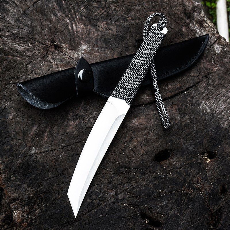 Knife self-defense outdoor survival knife sharp high hardness field survival tactics carry straight knife blade Strong, sharp, and high-quality products