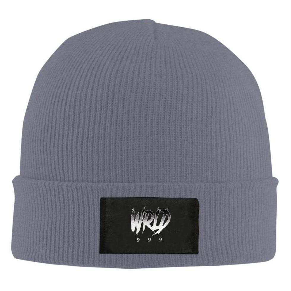 Basker rip wrld-juice unisex stickad vinter beanie hatt 100% akryl dagliga varma mjuka hattar skalle cap288h