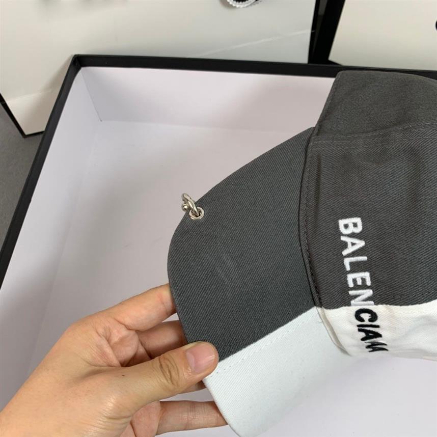 Boll Caps Designer Baseball Cap Men's Fashion Stitching Two-Color Casquette Letter Brodery Outdoor220D