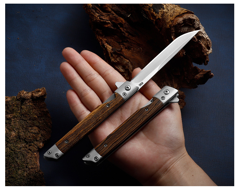 Vouwmes buiten draagbare zelfverdediging buitenmes mes scherpe hoge hardheid surviva scherp, high-end, klein en prachtig