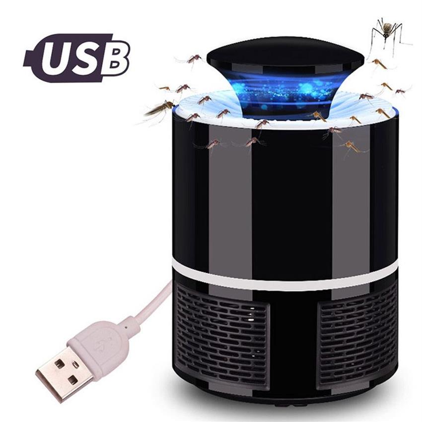 USB myggdödare lampa pocatalyst insekt mördare lampa uv ljus dödande bug zapper flues insekt mygg trap228g