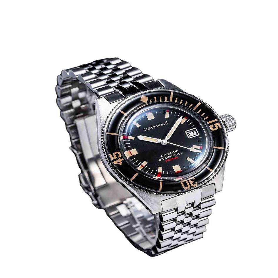 High-quality Fifty Fathoms Style divers Automatic Watch Sapphire Luminous Bezel 20ATM Marine Wrist Watch279W