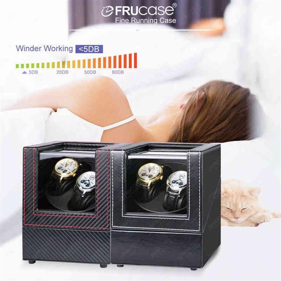 Automatic Watches Watch Box 1-0 2-0 220113273I의 LY 업그레이드 Frucase PU 시계 와인 더