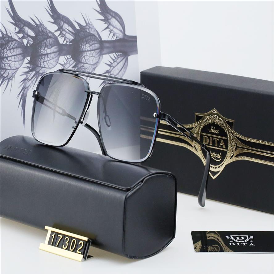 DITA 17302 gafas de sol de diseño para mujer gafas de sol lentes polarizadas UV400 montura cuadrada para hombres 287i