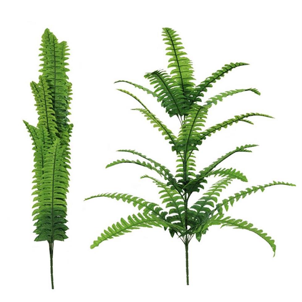 78 cm 24heads Artificial Montera Plants Large Tropical Tree Fake Palm Leaves Green Plant Falsk Silk Foliage Garden Home Decor C092286L