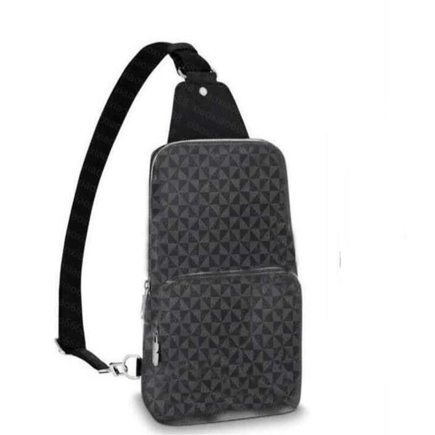 TOP Quality Avenue Sling Bag Mens Luxury Designer For PU Leather Shoulder Bags Cross Body Purse Wallet men designer handbags Chest2978