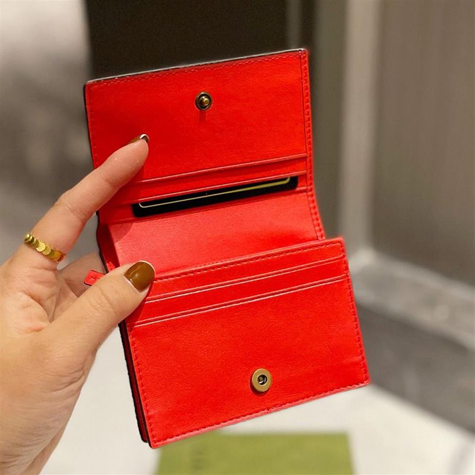 Fashionable Women Wallets High Quality Cherry Decoration Design Men Wallet Coin Purses Card Holders227T