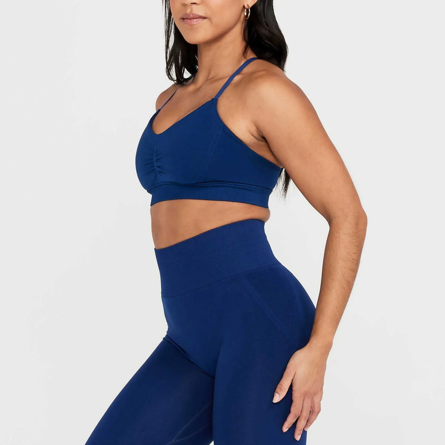 Women`s Tracksuits Effortless Seamless Yoga Set Women Sports Bra High Waist Leggings Fitness Clothing Femme Sportswear Sports Suit Gym Set P230506