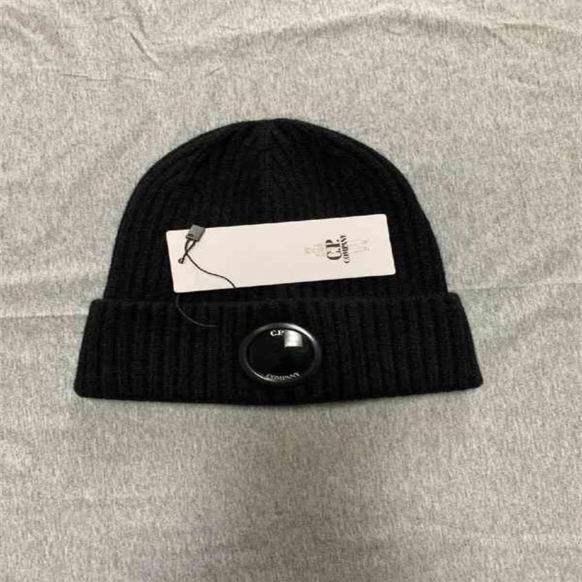 Beanie Skull Caps Ball Caps CLASSIC Cappello invernale a coste lavorato a maglia Beanie con lenti Compass C T2208232512