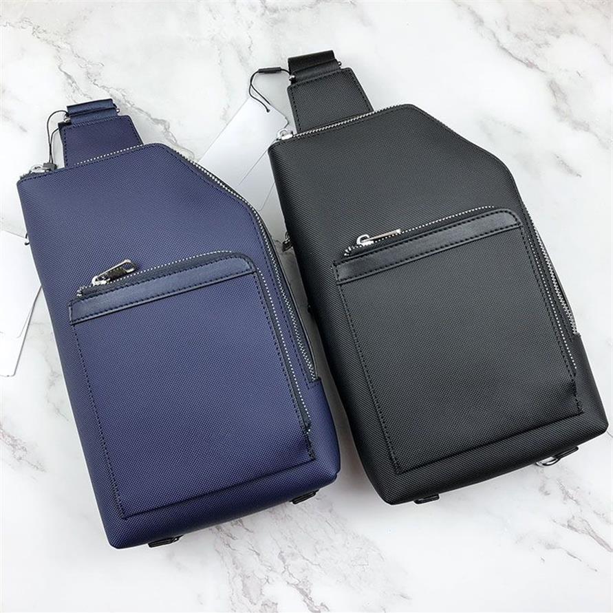 Code 1339 Fashion Casual Men Messenger Bag Mann Schulter Mann Crossbody Taschen PVC Leder Handtasche High Quality237W