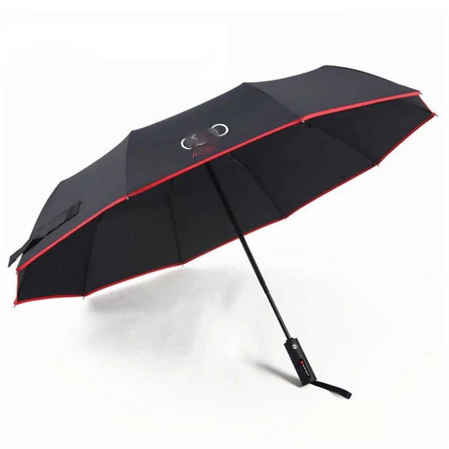 S pour BUDI A3 A4 A5 A6 A7 A8 Q3 Q5 Q7 Q8, résistant au vent, entièrement automatique, cadeau de pluie, Parasol de voyage, parapluie de voiture 0928268t