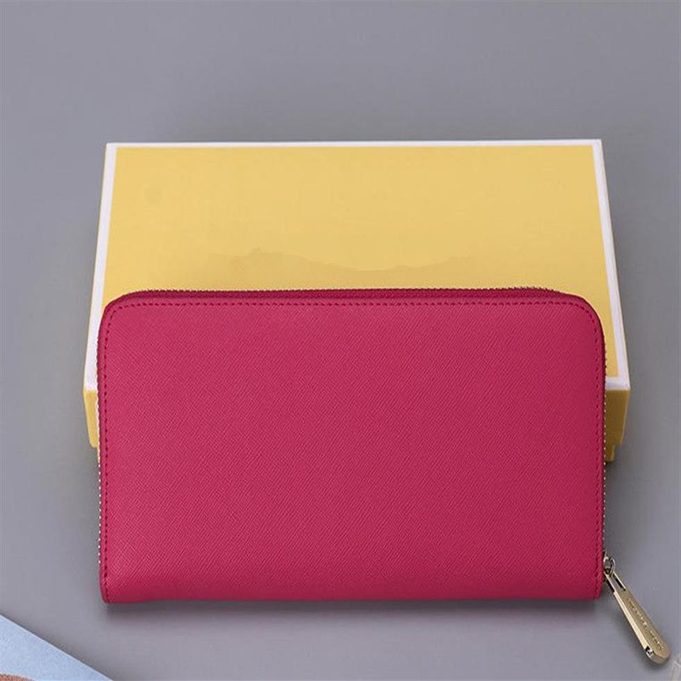 Famous Genuine leather Zipper Long Wallet High quality Famous big designers Clutch Women Handbag Shoulder Messenger bag Coin Purse3317