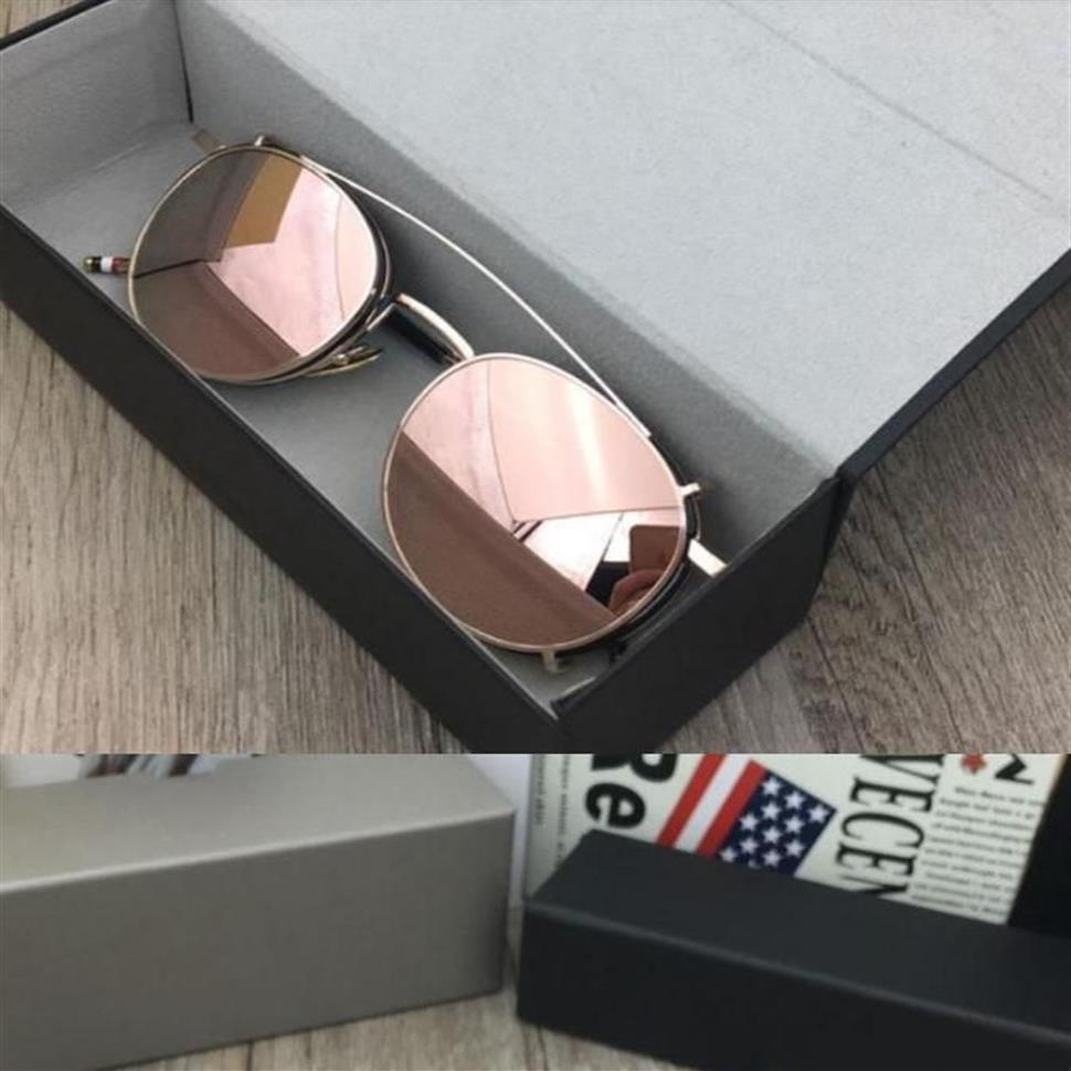أزياء 710 إطارات النظارات الرجال مقطع مقطع على النظارات الشمسية مع عدسة مستقطبة بنية E710 النظارات البصرية Origi Box251c