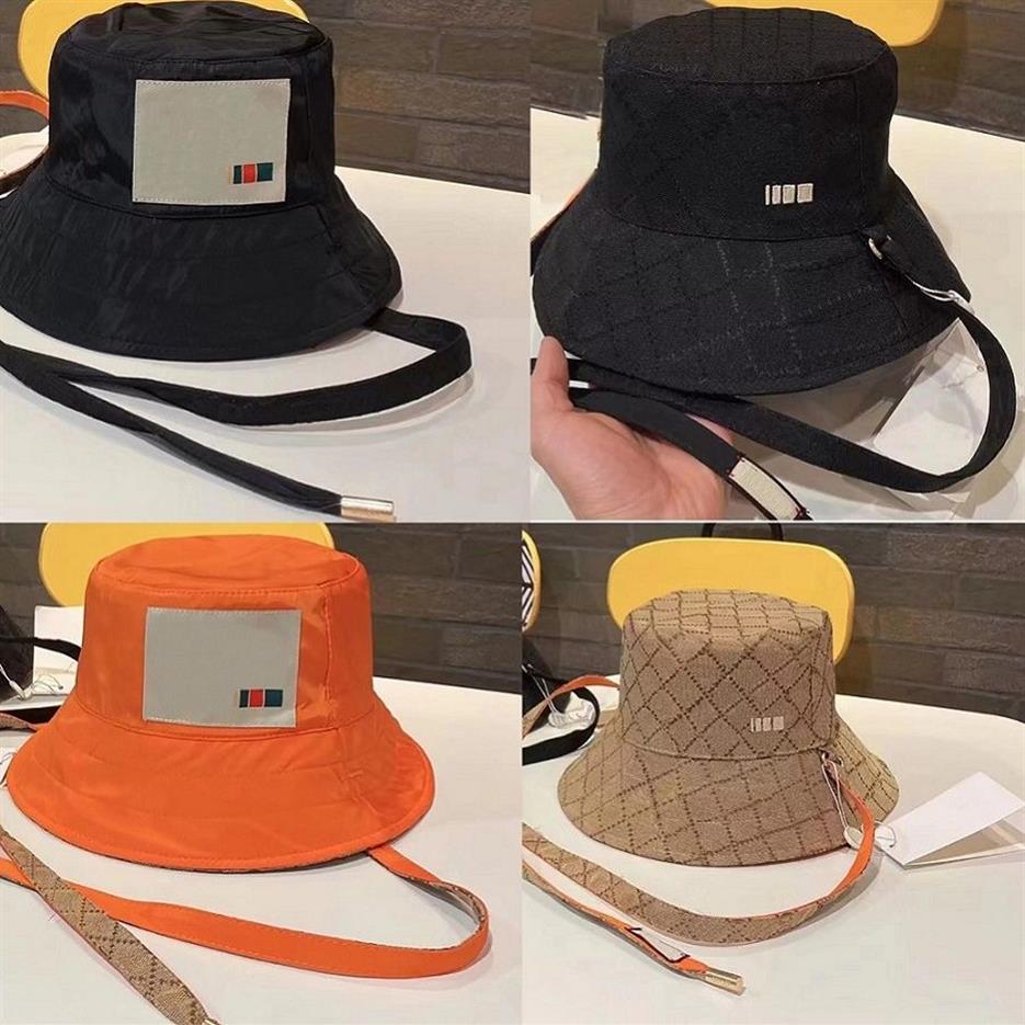 Classic Designer Ball Caps Womens Multicolour Reversible Canvas Bucket Hat Fashion Designers Caps Hats Men Summer Fitted Fisherman2647