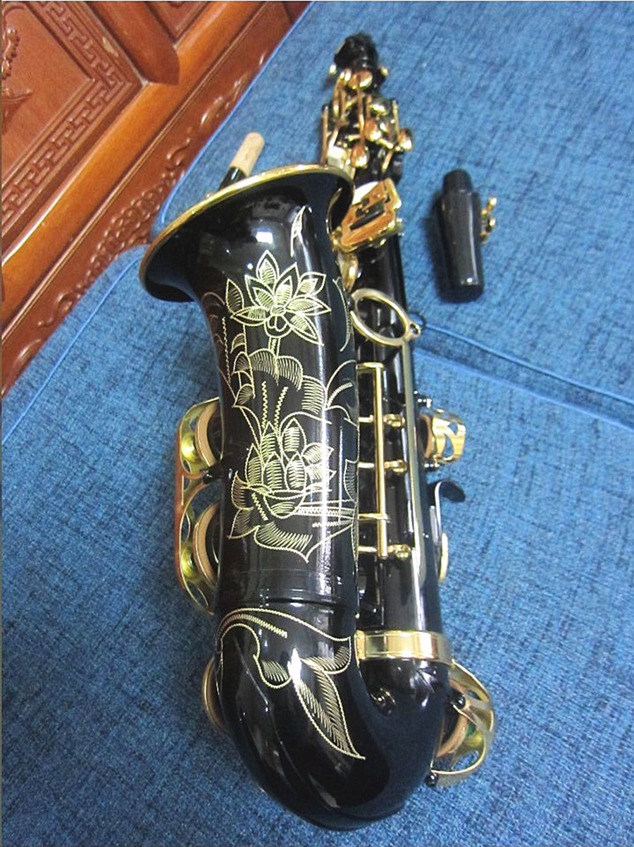 Neues bestes schwarzes Altsaxophon YAS-82Z Japan-Marken-Altsaxophon E-Flat-Musikinstrument mit Koffer auf professionellem Niveau