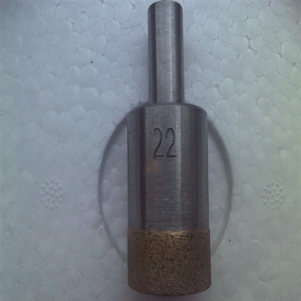 RZZ 24-55mm Straight Shank Core Drill Bit Sintered Diamond Sand Drilling for Glass Stone Tile273D