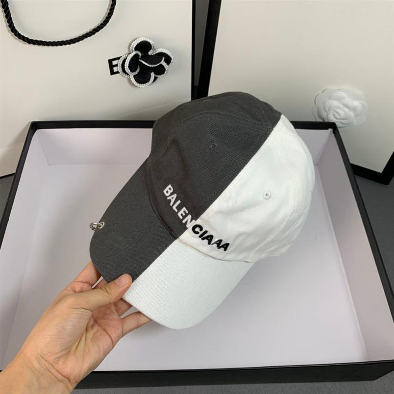 Boll Caps Designer Baseball Cap Men's Fashion Stitching Two-Color Casquette Letter Brodery Outdoor220D