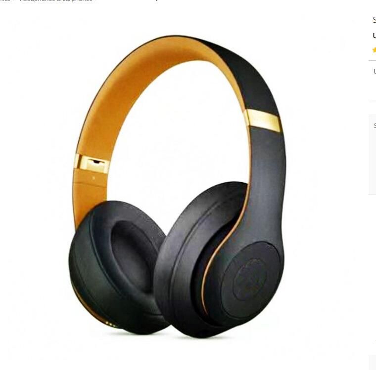 ST3.0 Wireless Headphones Bluetooth Noise Reduction Beat Headphones Waterproof Sports Headphones foldable earphone