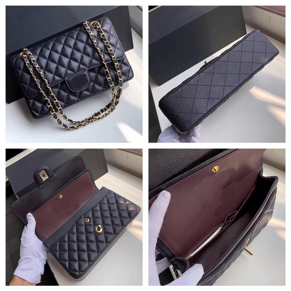 Classic Designers Shoulder Bags Handbags Top Quality Woman Fashion Genuine Leather designer handbag Women Flap Letters Black Cross265i