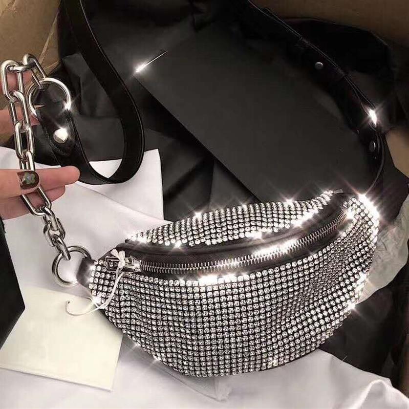 Les sacs de créateurs de diamants étaient les sacs de taille en cuir de jambe des sacs nouveaux hommes texture décontractée sac à poitrine chaîne épaule de mode Rhombus Messenger232