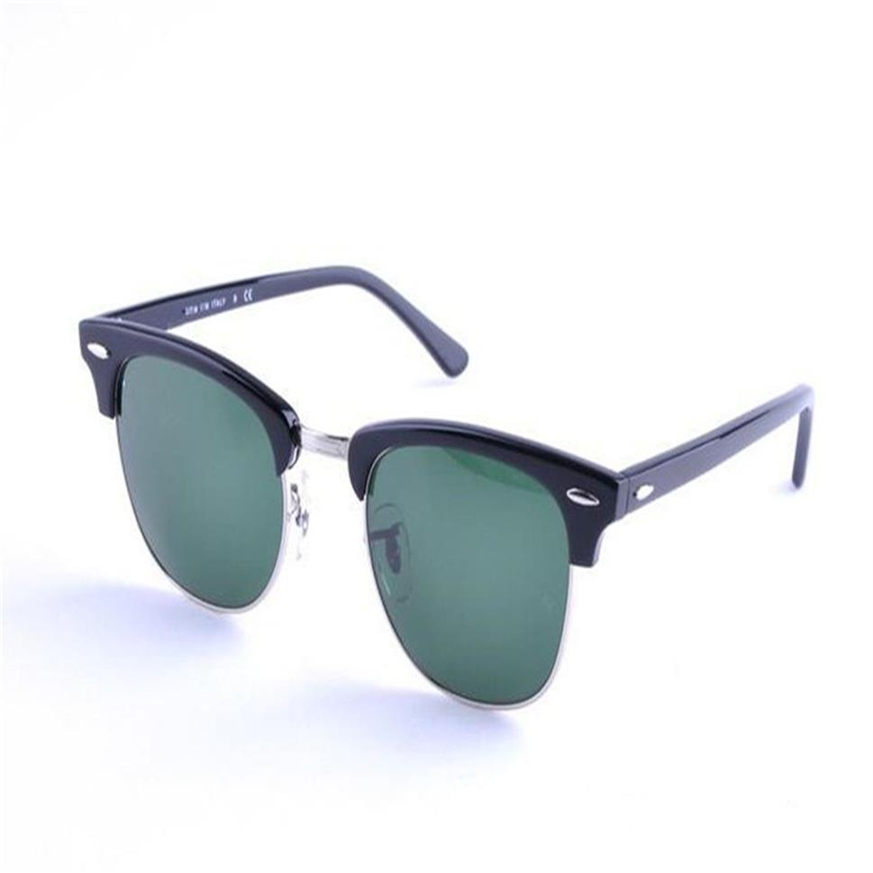 Varumärkesdesigner solglasögon för män kvinnor g15 glas len solglasögon kvinna vintage solglasögon klassiska glasögon med original 356T