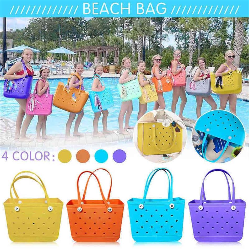 Büyük boy kauçuk plaj çantaları su geçirmez dış mekan eVA portatif seyahat yıkanabilir tote çanta spor pazarı için 220531285z