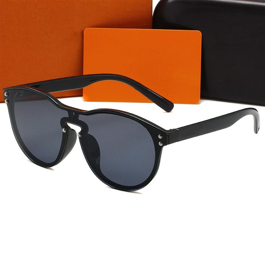 2022 New designer sunglasses Fashion Letter Lens Trend mens sunglasses Outdoor Beach sun glasses for women High Quality326S