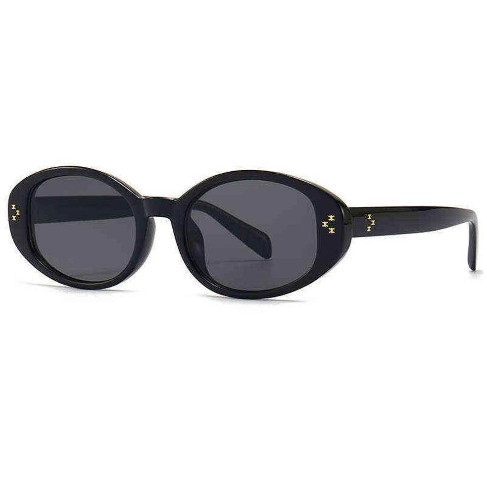 Sun Glass New Triumphal Small Frame Sunscreen Women's Solglasögon Sense Ris Nail Fashion Solglasögon Kvinnor311y