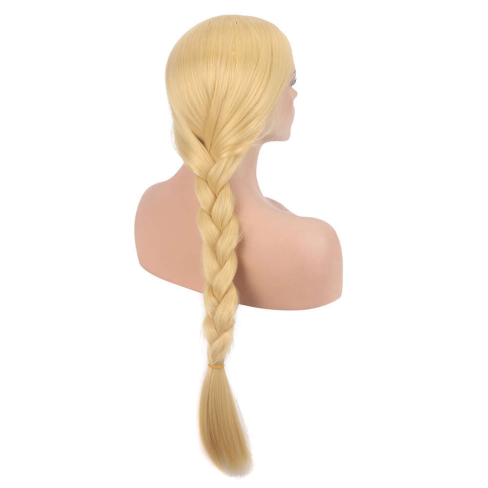 Vieamese Nya Zeeland Trade Children's Braid Big Wave Long Curly Hair Princess Mermaid Wig Wig