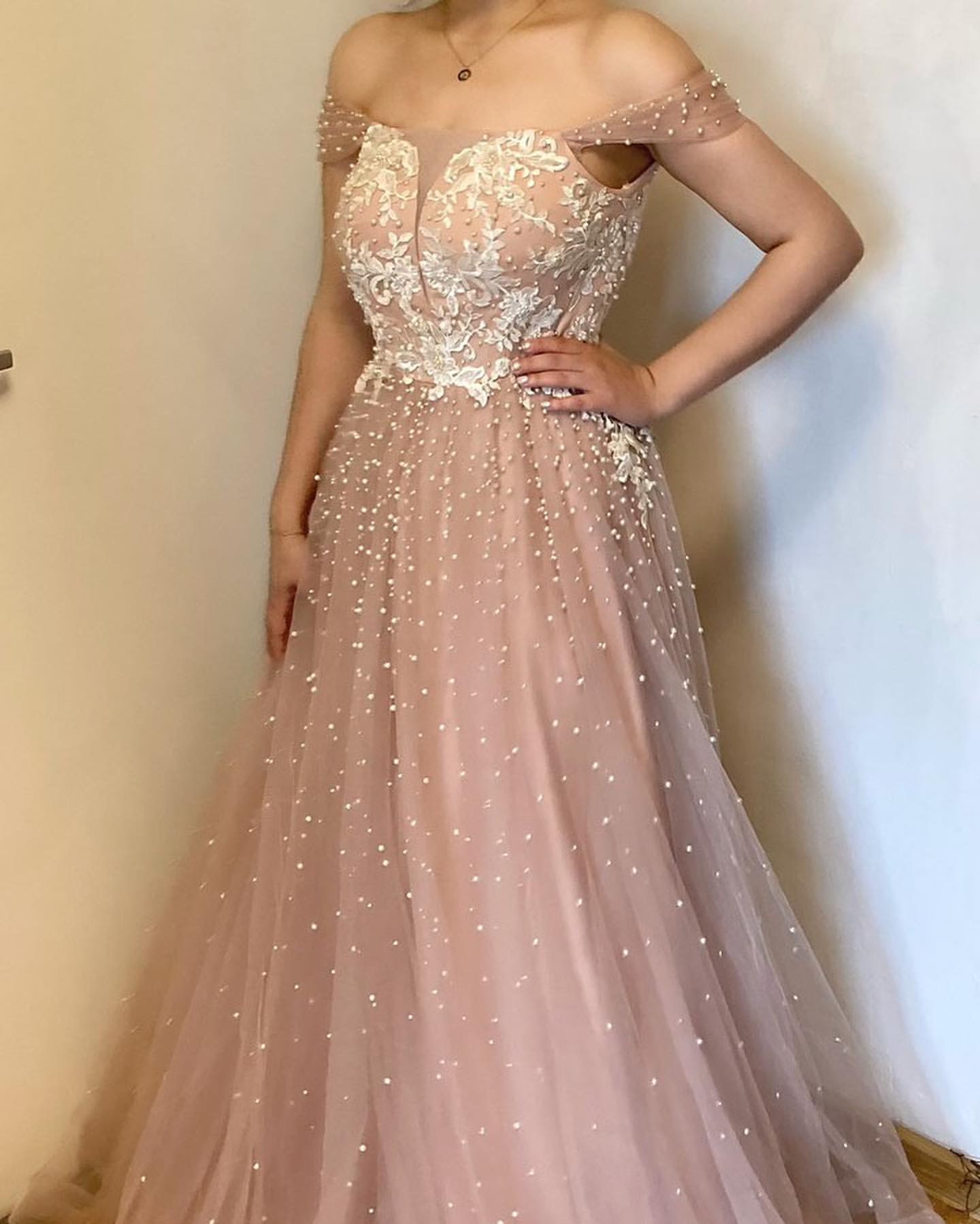 2024 Aso Ebi Árabe Blush Rosa A Linha Mãe Da Noiva Vestidos Lace Frisado Noite Prom Festa Formal Aniversário Celebridade Mãe Do Noivo Vestidos Vestido ZJ042