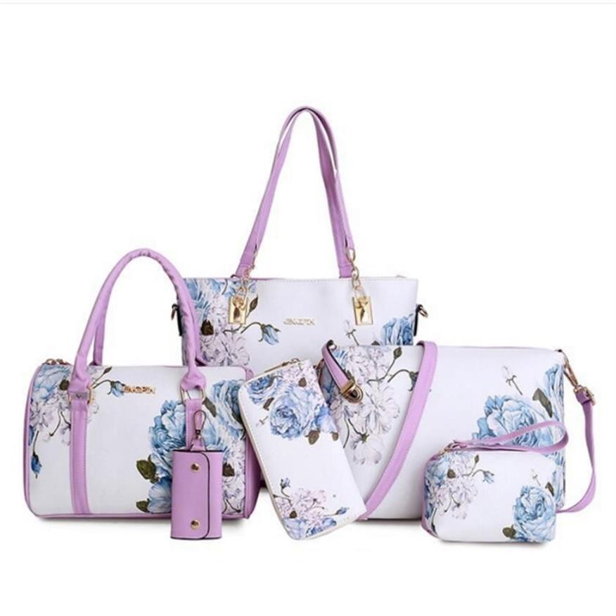 Duffel Bags Duffle Bag Travel Vintage Lage Designer Women Handtassen Hoogwaardige dames Fashion grote capaciteit Flower Laggages Hand283B