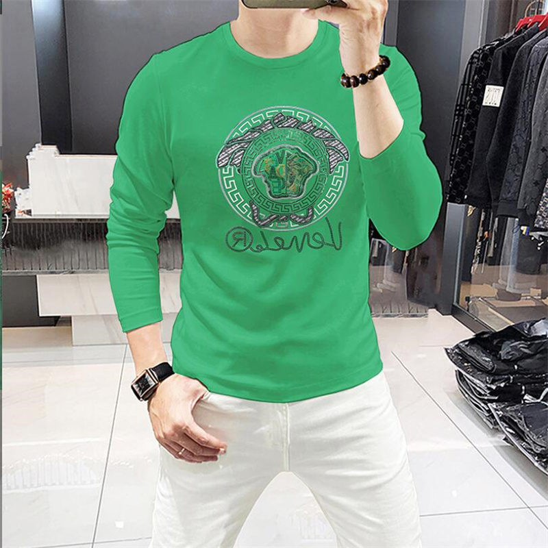 2023 Summer Mens Designer Long Sleeve T-Shirt Casual Man Womens Tees With Letters Drill Short Sleeves Top Sell Luxury Men Hip Hop clothes Size M-4XL