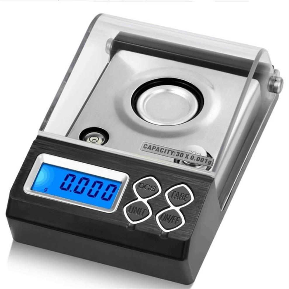 0 001g Balance de comptage numérique Carat 20g 30g 50g 0 001g Balances de bijoux électroniques portables de précision Balance médicinale de germe d'or231f