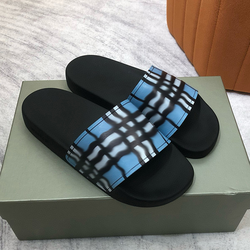 Designer slides slipper sliders Letters BUR sandals slippers for men women Hot Fashion unisex Pool beach Luxury flip flops With box 35-46