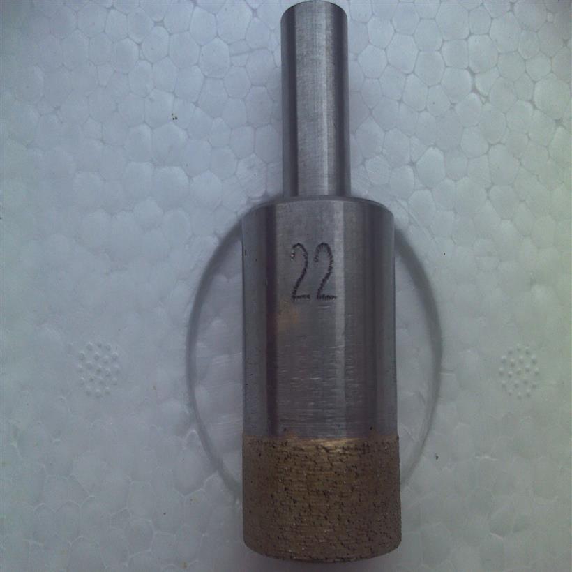 RZZ 24-55mm foret à tige droite foret à sable fritté diamant pour carrelage en pierre de verre 262W