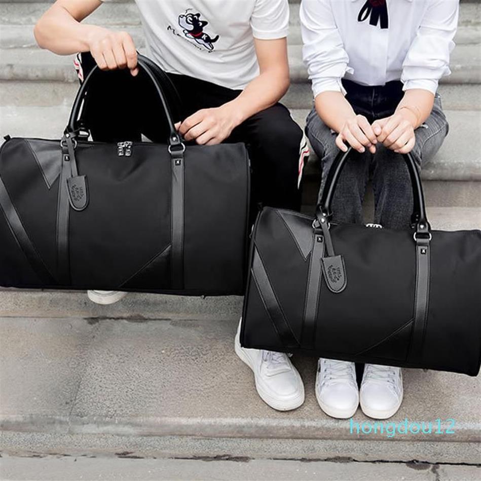 Fashion Weekend Bag Nylon Travel Men Overnight Duffle Emphipproof Cabin Buggage Big Tote Crossbody Gym Duffel Bags279y