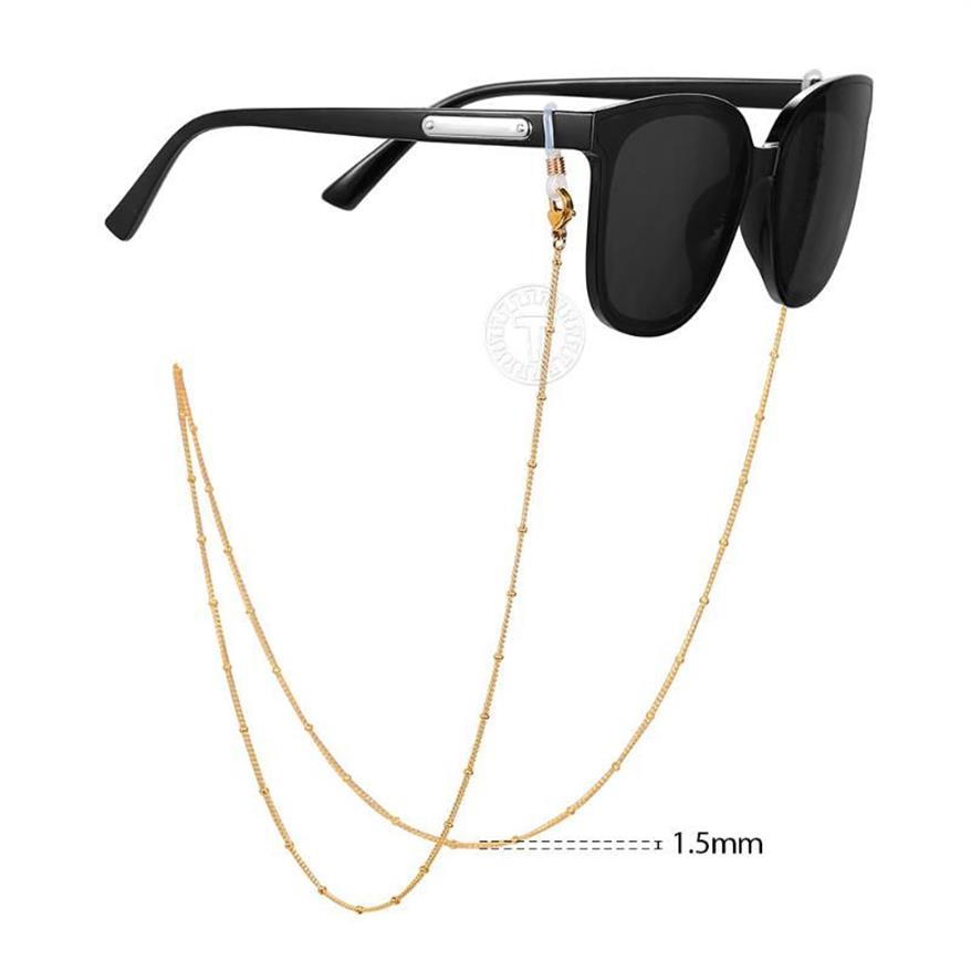 Zonnebril Frames 1 stks Mode Brillen Ketting Leesbril Opknoping Paperclip Rolo Basic Vrouwen Mannen Houder Masker DN255311V
