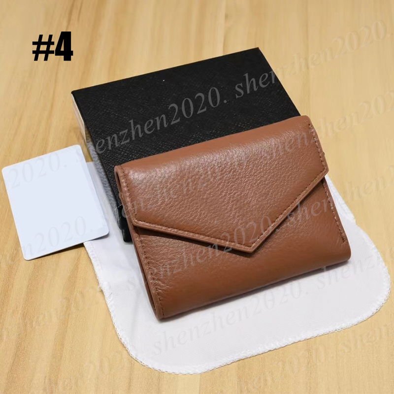 Premium lädermode minikorthållare plånbok med guldbokstäver logotyp med ruta 12x8cm myntväska