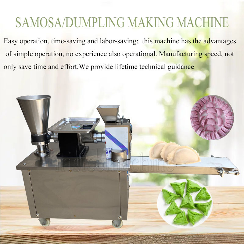 Máquina automática para hacer Momo Ravioli Somosa Empanada Spring Roll Dumpling Samosa