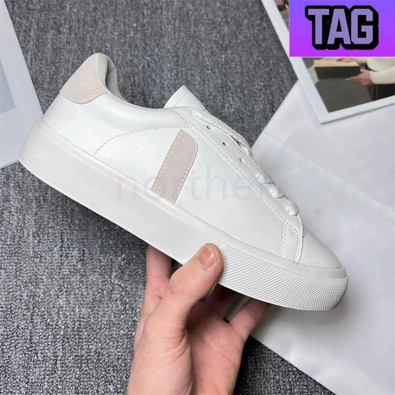 Paris Designer Shoes v10 Campo Chromefree skórzana trampka Triple Biała biała naturalna pomarańczowa fluo nautico pekin czerwony niebieski luksusowe męskie trampki trenerzy kobiet