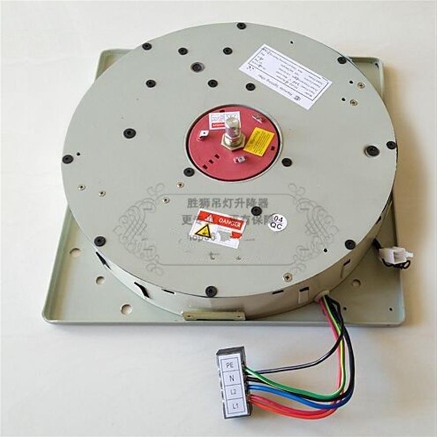 DDJ100 5 m automatisches ferngesteuertes Hebezeug, Kronleuchter-Hebezeug, Beleuchtungsheber, elektrische Winde, Lichthebesystem, Lampenmotor mit Fernbedienung 290 °