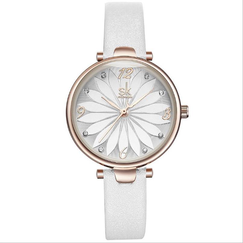 Shengke marca casual semplice ventilatore al quarzo studenti guardano la vita impermeabile diamante marcatore 30 mm diametro orologi da donna 80472506