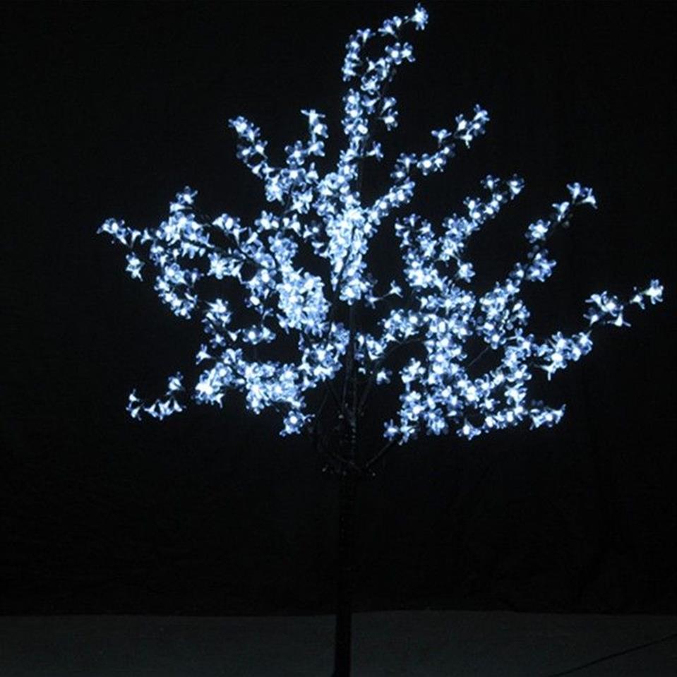 Świąteczne Święta LED Blossom Tree Light żarówki LED 1 5m Wysokość 110 220V 7 Kolory dla opcji RainProof245J