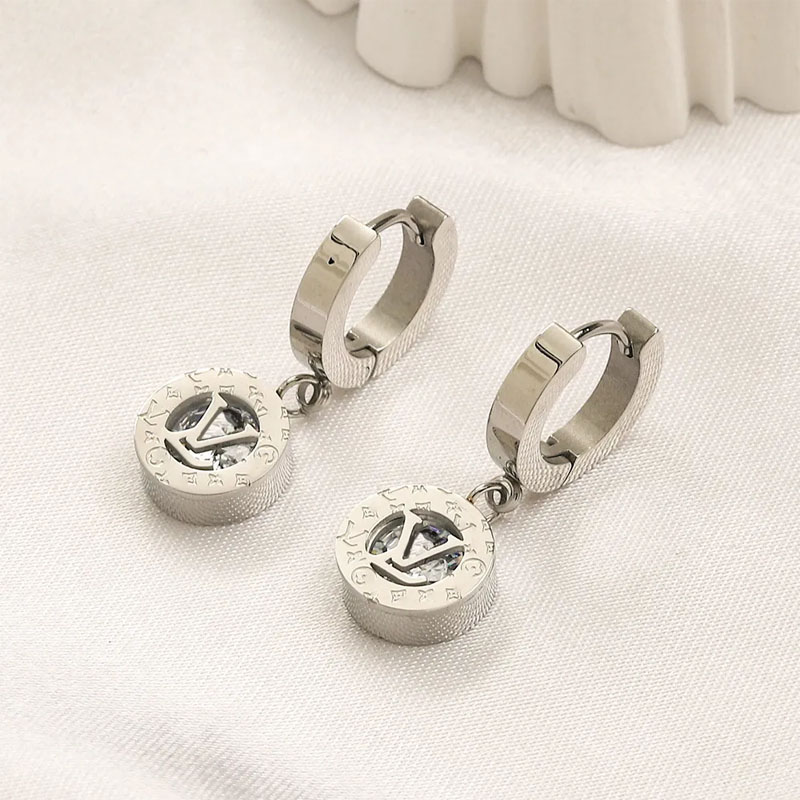 T GG Luxe Diamond Hoop Oorbellen Designer Oorbellen Merk Brief Stud Earring Chain Geometrische Vrouwen Sieraden Accessoires 20 Stijl
