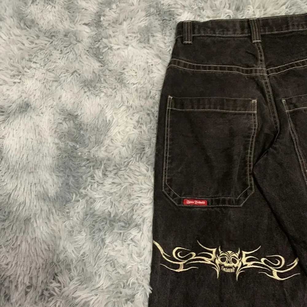 Мужские джинсы JNCO Jeans Y2K Хип-хоп Ретро-графика с вышивкой Мешковатые джинсы Черные брюки Мужчины Женщины Новые широкие брюки в стиле Харадзюку в готическом стиле с высокой талией1L231122