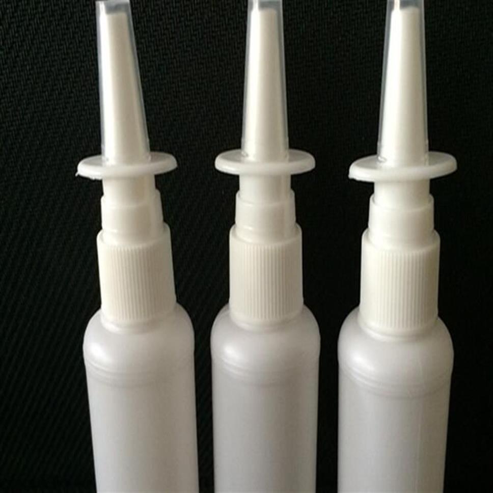 Opslagflessen Potten Plastic neusfles met pompspuit PE 10 ml 20 ml 30 ml 50 ml Hervulbare fles1242z