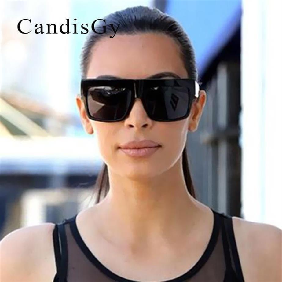 Designer Shades Fat Top Sonnenbrille Frauen Retro Sonnenbrille für Männer Gafas FemininoSunglasses238o